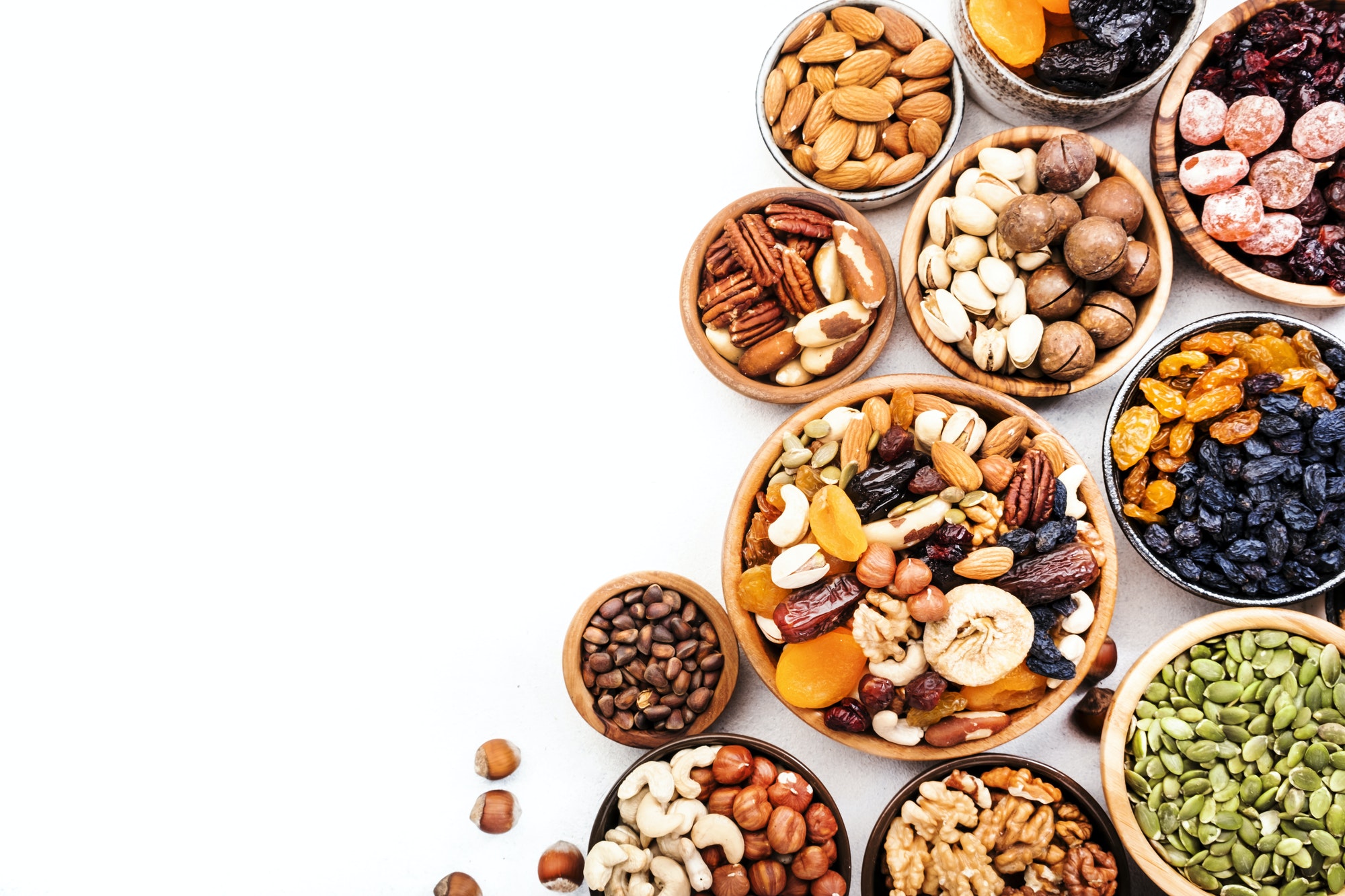 Nuts and dried fruits